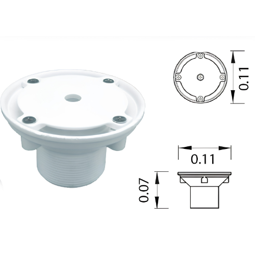 Đầu trả nước đáy hồ bơi Emaux EM2825