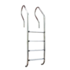 Thang Hồ Bơi 4 Bậc Inox 304 Tay Cong Chống Gỉ Cao Cấp Chính Hãng