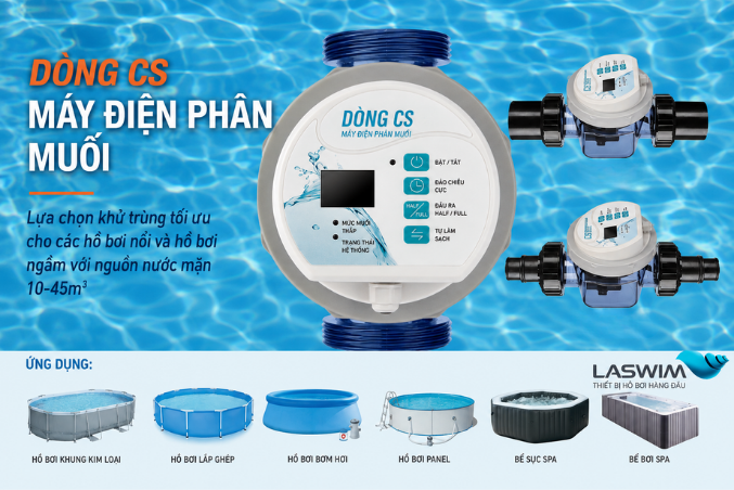 Bộ Điện Phân Muối CS