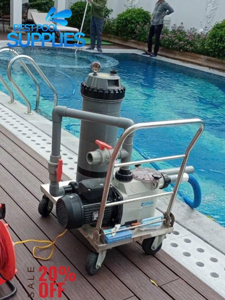 Bộ Vệ Sinh Bể Bơi Di Động MB-MXB150-AF75