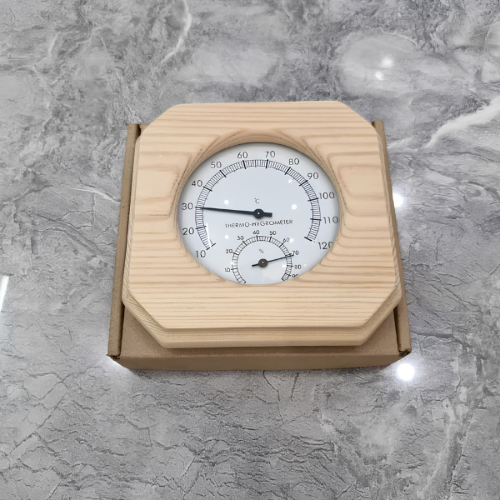 Ẩm Kế Bằng Gỗ Loại Vuông Đơn