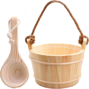 bộ xô gáo gỗ quai thừng