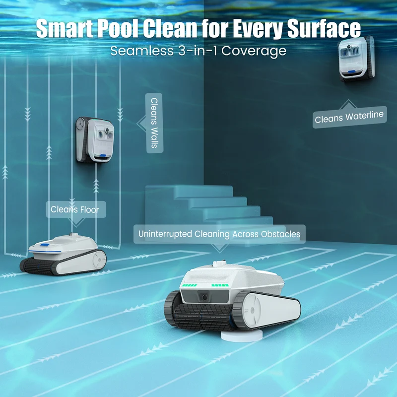 Robot Vệ Sinh Hồ Bơi PC200 Lite
