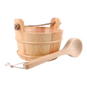 bộ xô gáo gỗ quai thừng