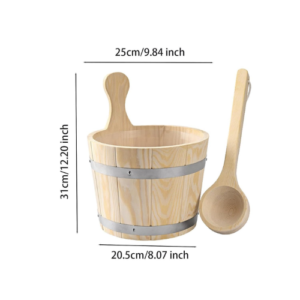 Bộ xô gáo gỗ