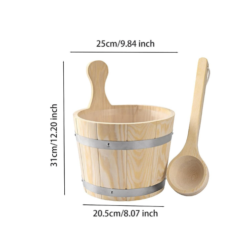 Bộ xô gáo gỗ