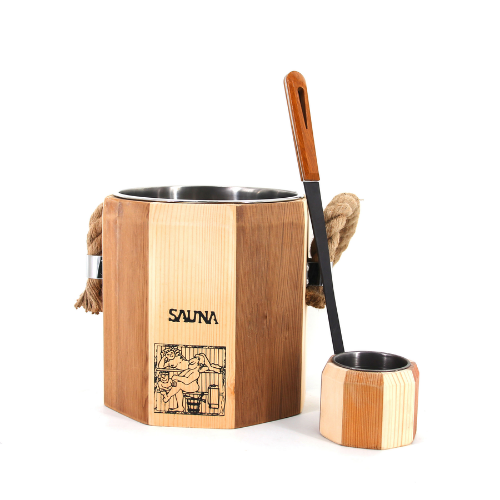 Xô Gáo Gỗ Lõi Inox Coasts