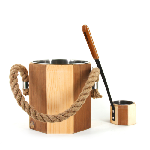 Xô Gáo Gỗ Lõi Inox Coasts