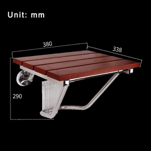 Ghế Gỗ Gấp Gắn Tường Phòng Xông Hơi Ướt