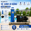 bộ vệ sinh bể bơi di động