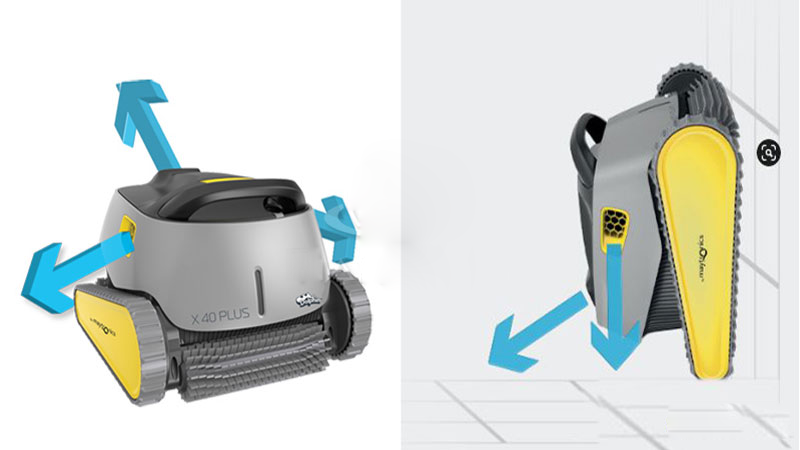 robot vệ sinh hồ bơi