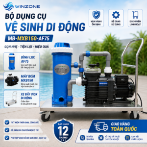 Bộ Vệ Sinh Bể Bơi Di Động MB-MXB150-AF75
