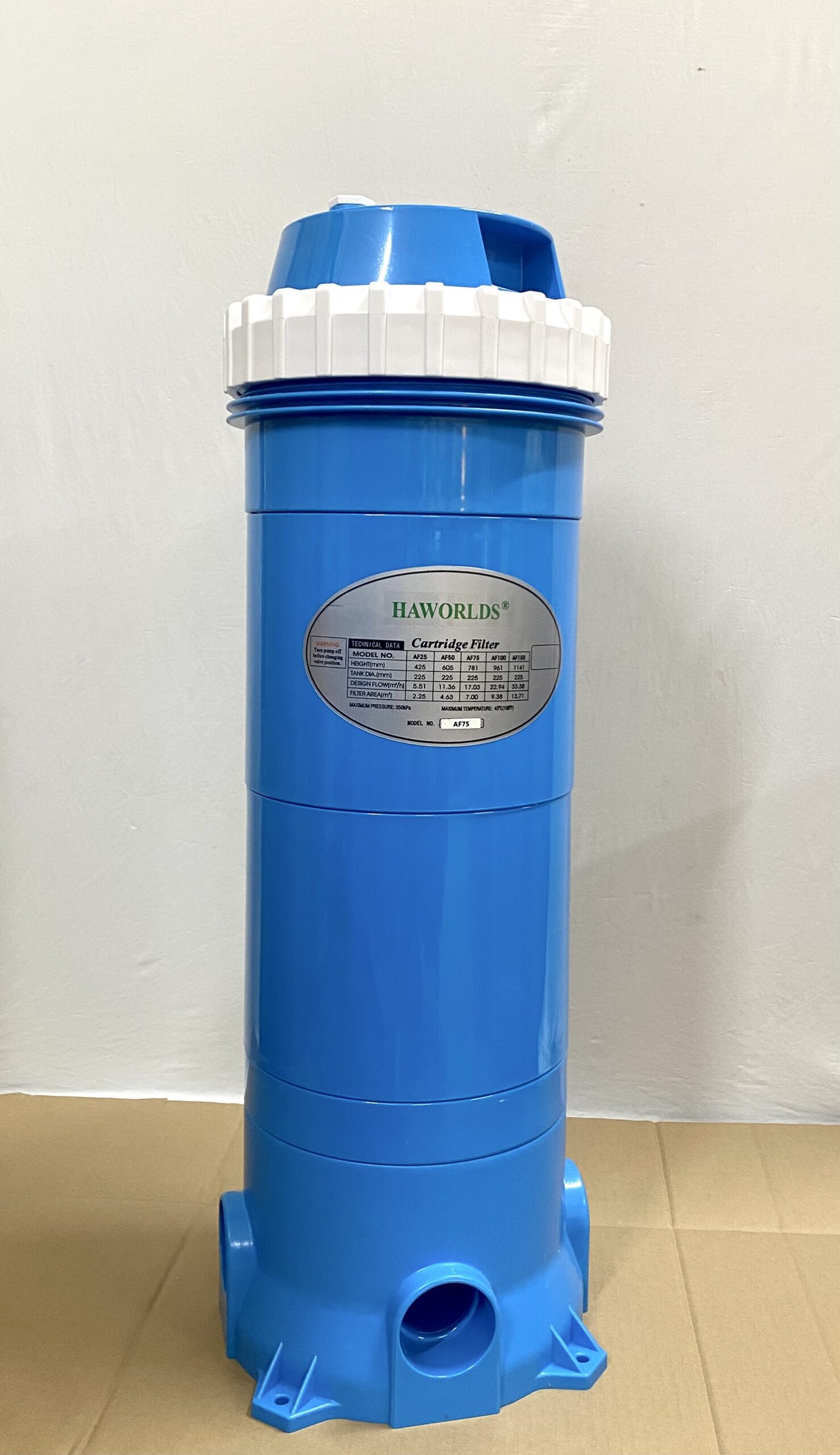 Cột Lọc Giấy Bể Bơi AF75