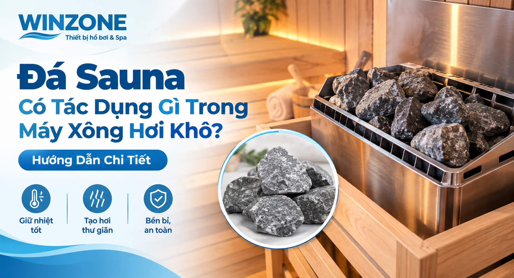 đá sauna có tác dụng gì