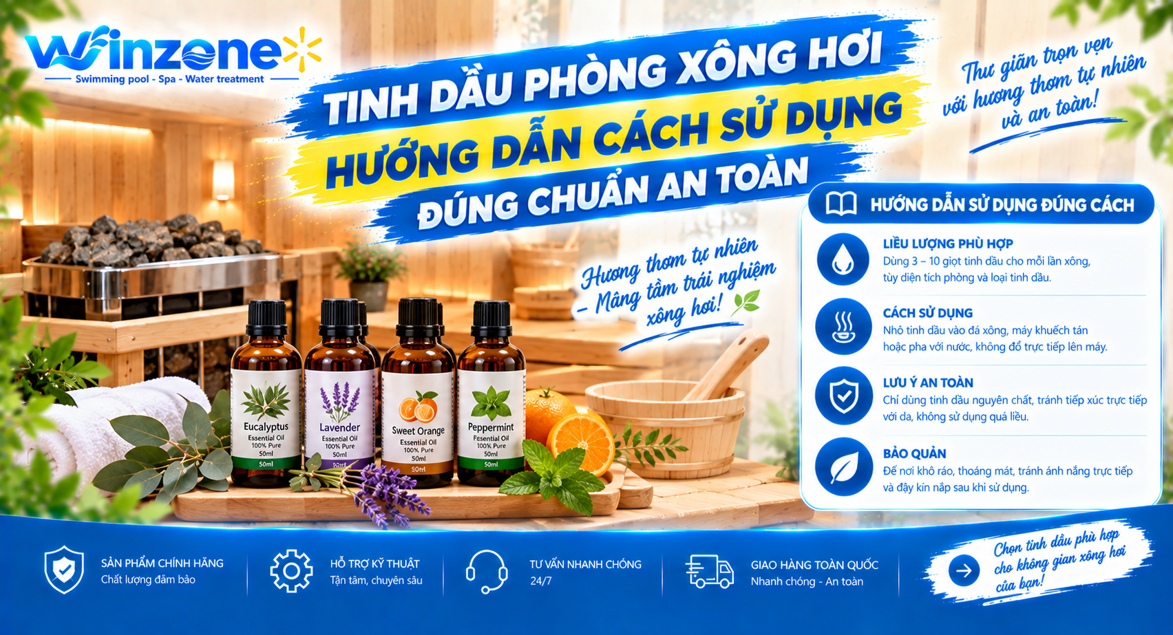 tinh dầu phòng xông hơi