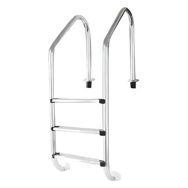 Thang bể bơi Laswim 3 bậc inox