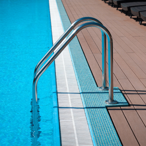 Thang Bể Bơi Laswim 2 Bậc Inox 304 WL-SL202B4