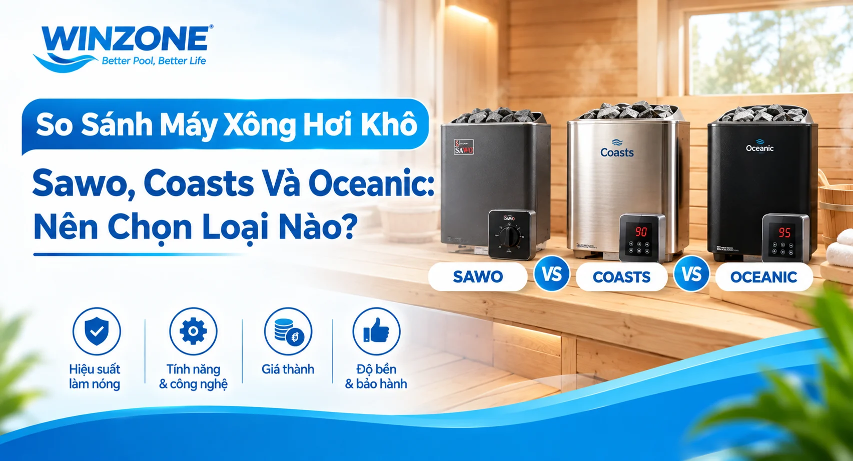 so sánh máy xông hơi khô